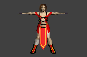 Sear 3D Character Front